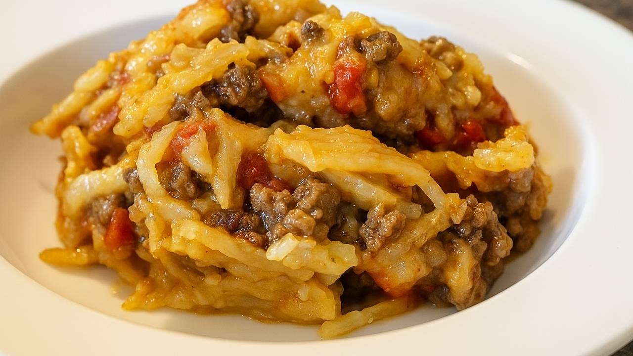 Taco Hash Brown Casserole
