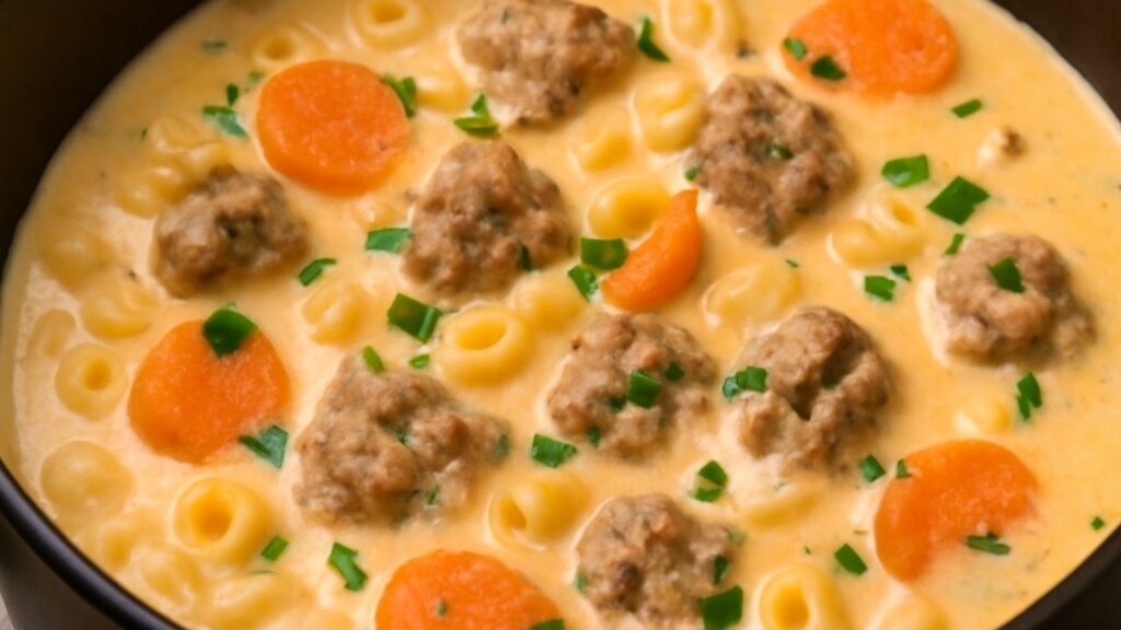 How to Make Creamy Parmesan Italian Sausage Ditalini Soup