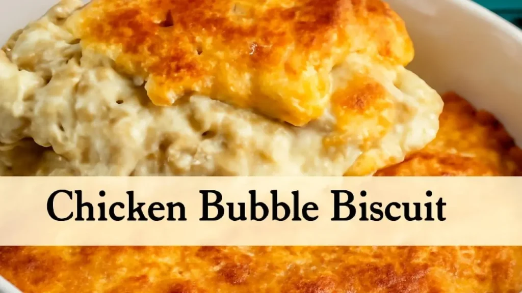 Variations of Chicken Bubble Biscuit Bake