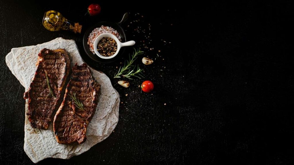 Preparing the Steak