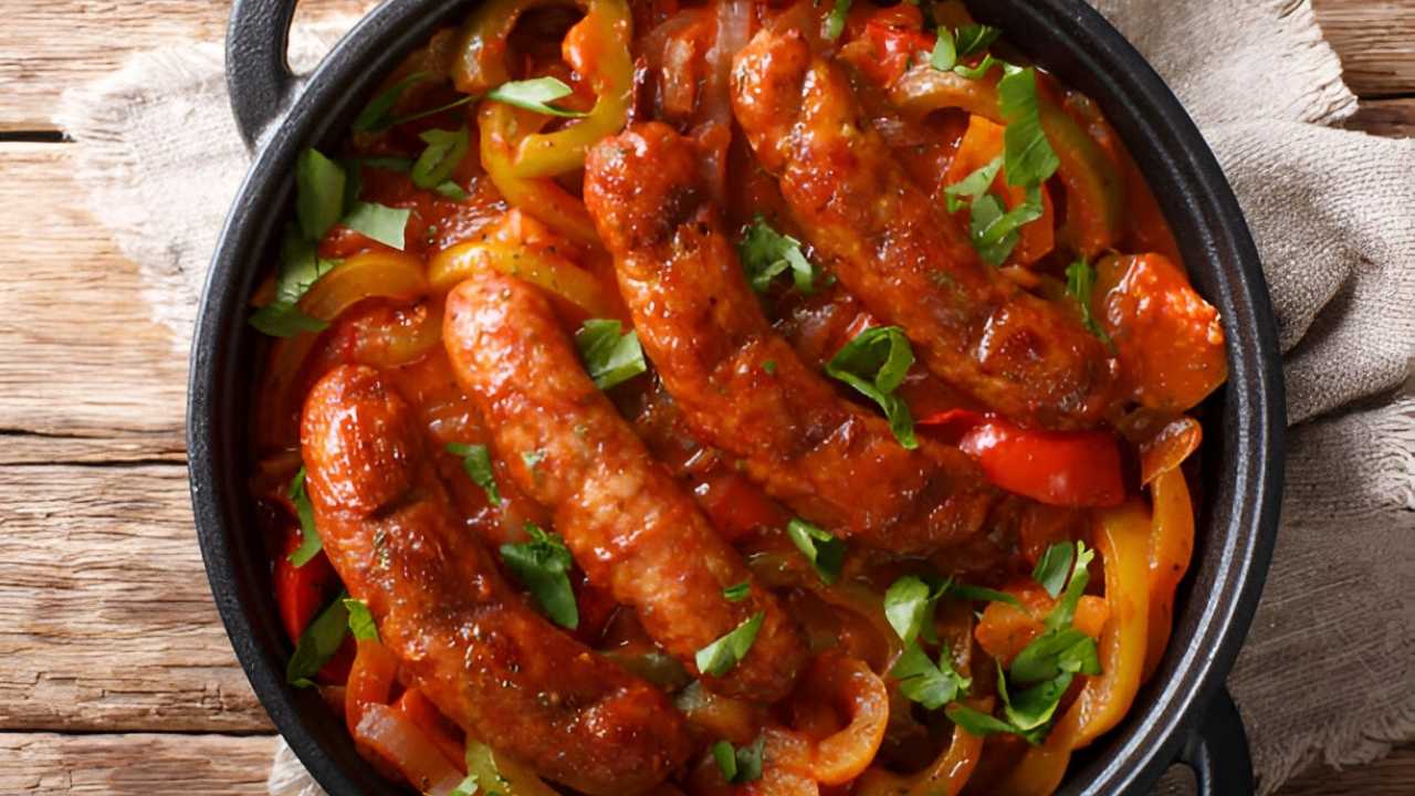 what to serve with sausage and peppers